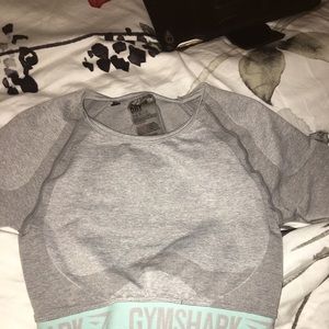 Seamless gymshark top in xs